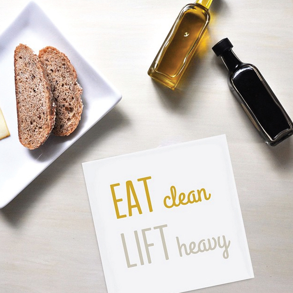eat clean lift heavy