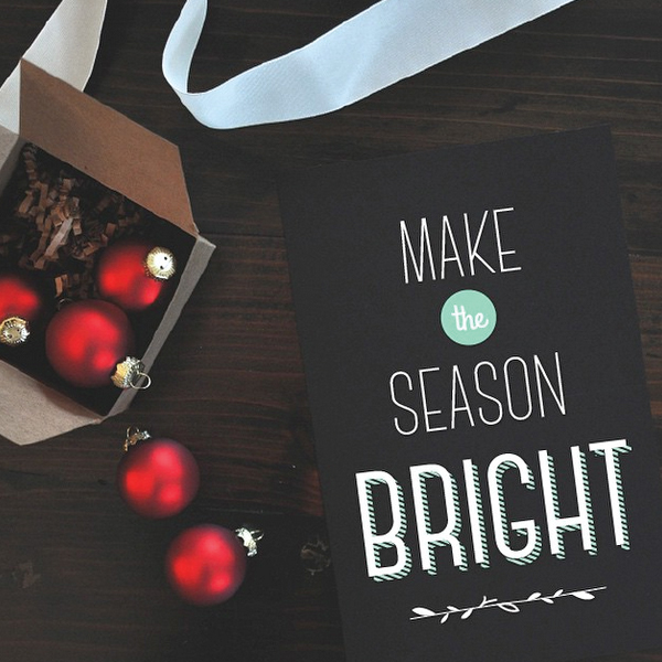 make the season bright